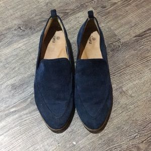 Navy Loafers